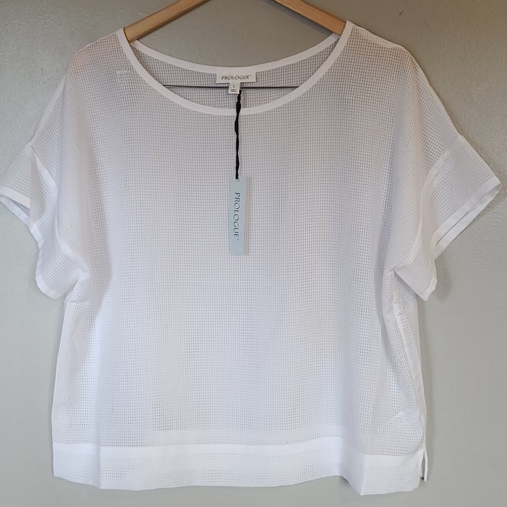 🌹Proloque white top.